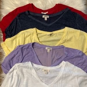 BUNDLE Style & Co V Neck T-shirts